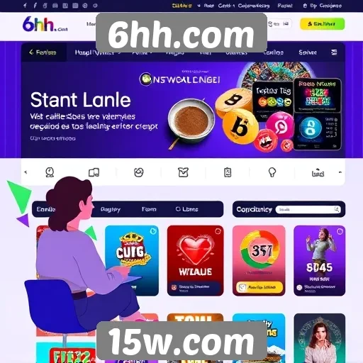 Novas funcionalidades do site 6hh.com em destaque